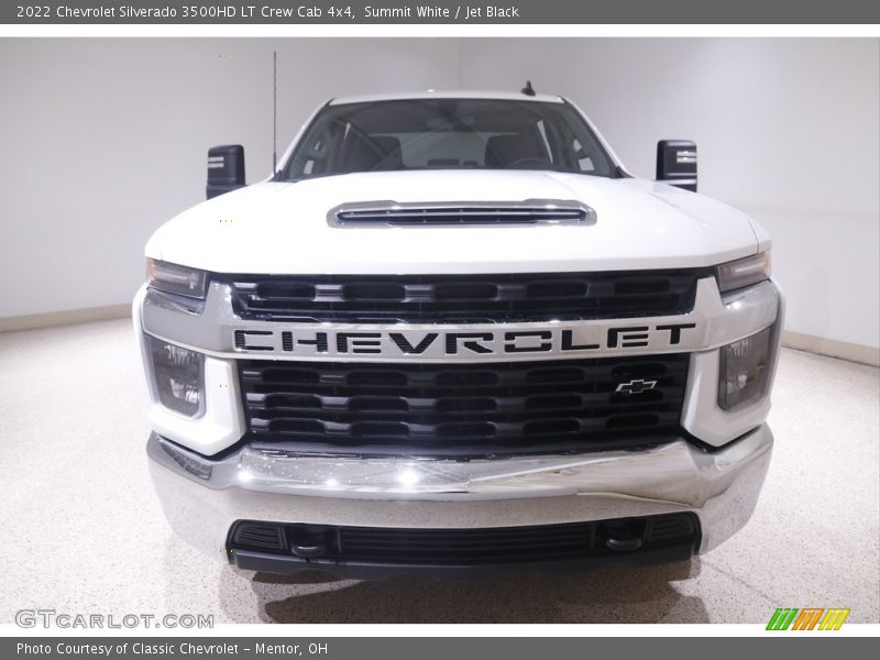 Summit White / Jet Black 2022 Chevrolet Silverado 3500HD LT Crew Cab 4x4
