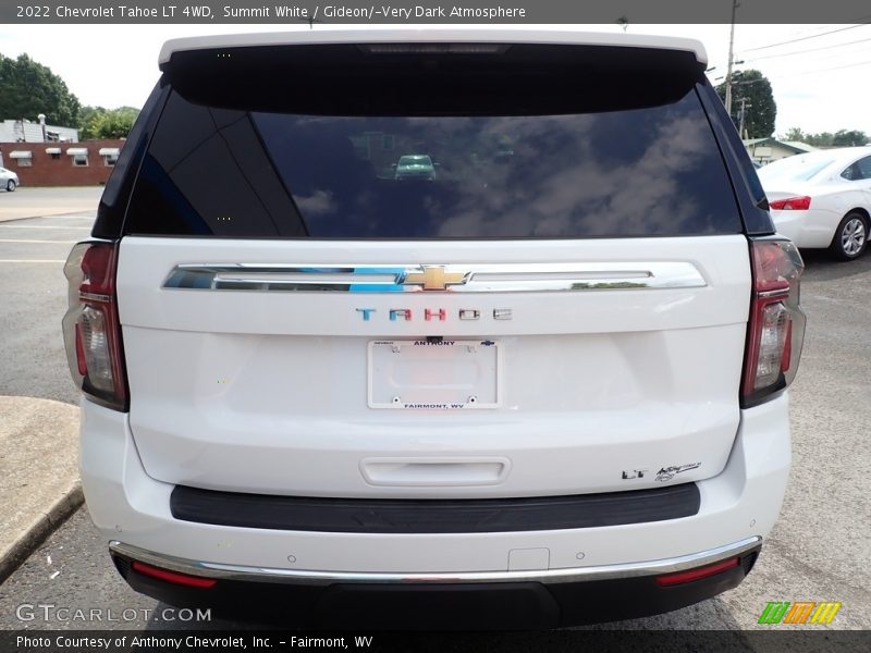 Summit White / Gideon/­Very Dark Atmosphere 2022 Chevrolet Tahoe LT 4WD