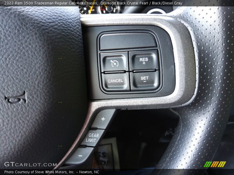  2022 3500 Tradesman Regular Cab 4x4 Chassis Steering Wheel