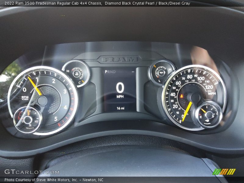  2022 3500 Tradesman Regular Cab 4x4 Chassis Tradesman Regular Cab 4x4 Chassis Gauges