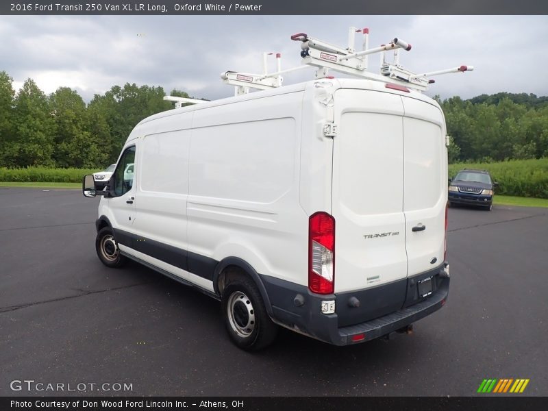 Oxford White / Pewter 2016 Ford Transit 250 Van XL LR Long