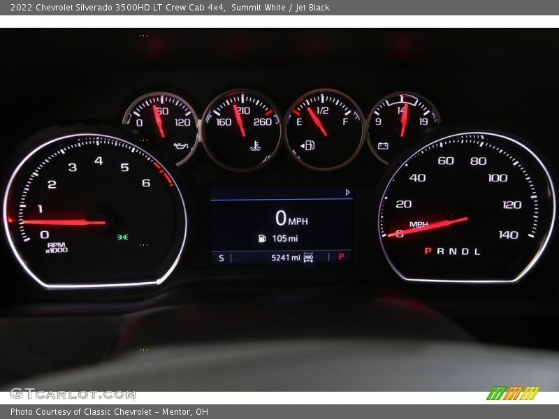  2022 Silverado 3500HD LT Crew Cab 4x4 LT Crew Cab 4x4 Gauges