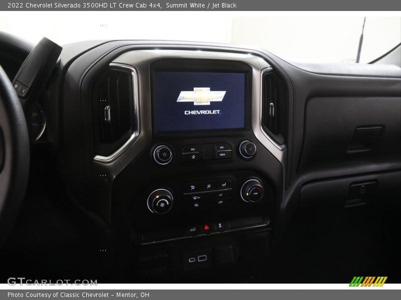 Summit White / Jet Black 2022 Chevrolet Silverado 3500HD LT Crew Cab 4x4