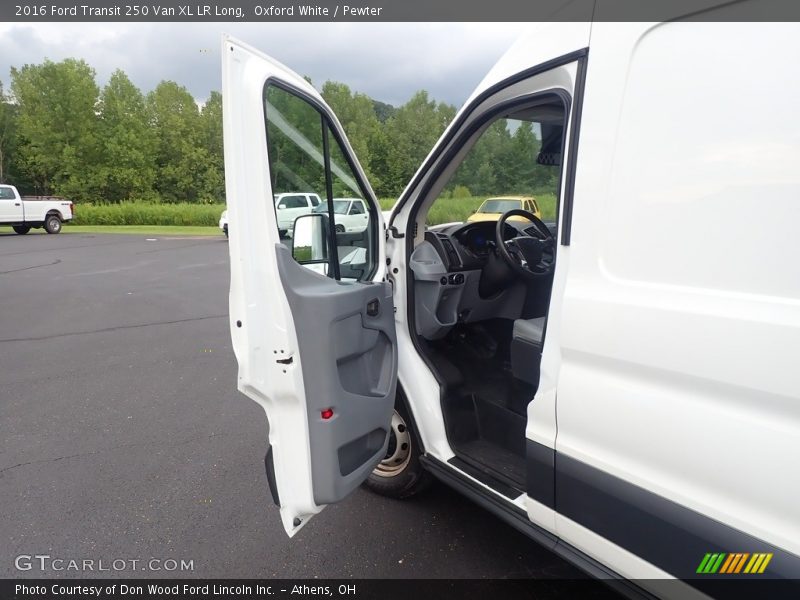Oxford White / Pewter 2016 Ford Transit 250 Van XL LR Long