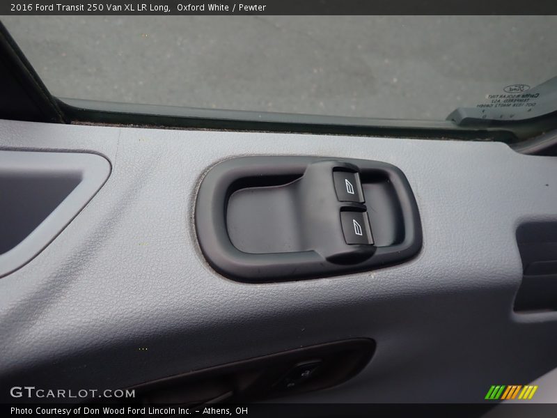 Oxford White / Pewter 2016 Ford Transit 250 Van XL LR Long