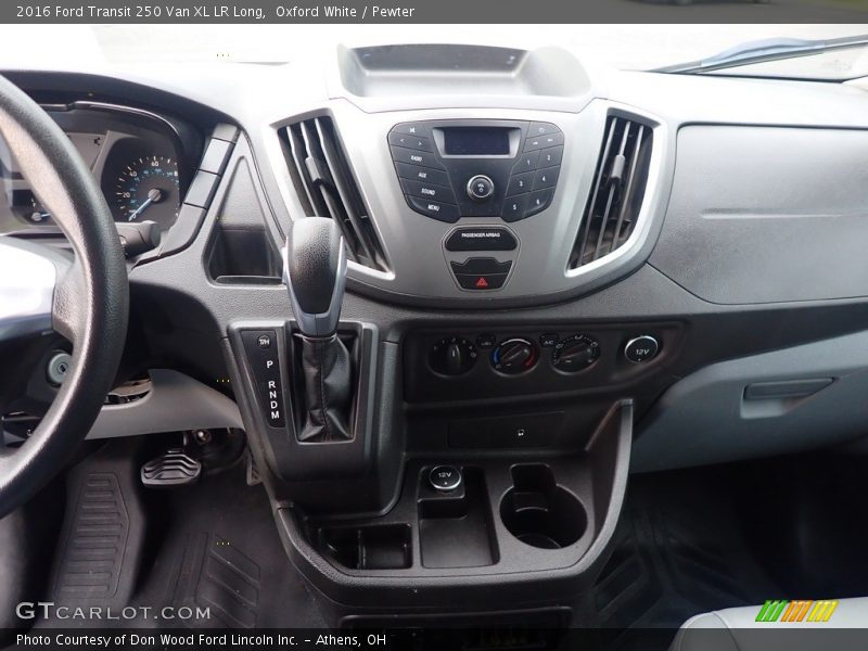 Dashboard of 2016 Transit 250 Van XL LR Long