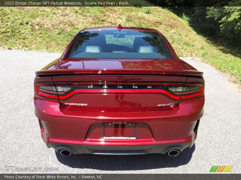 Octane Red Pearl / Black 2022 Dodge Charger SRT Hellcat Widebody