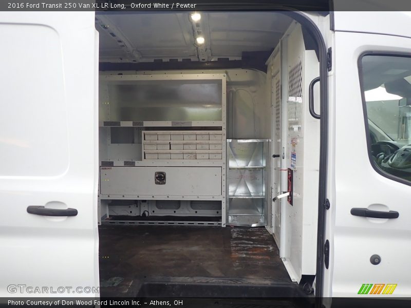 Oxford White / Pewter 2016 Ford Transit 250 Van XL LR Long
