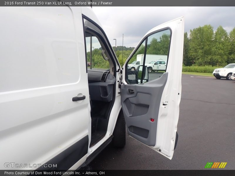 Oxford White / Pewter 2016 Ford Transit 250 Van XL LR Long