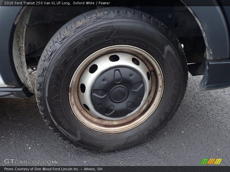 Oxford White / Pewter 2016 Ford Transit 250 Van XL LR Long