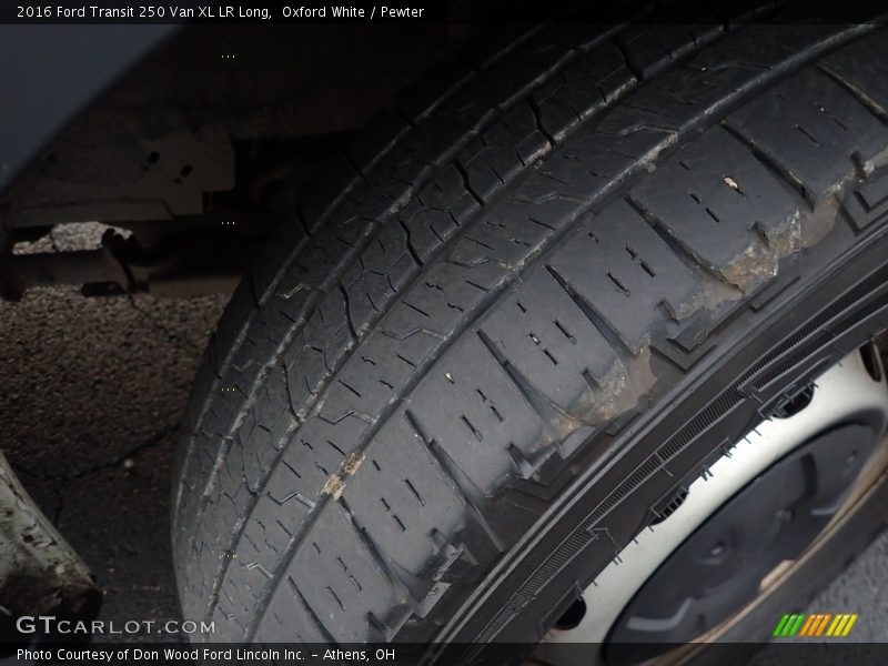 Oxford White / Pewter 2016 Ford Transit 250 Van XL LR Long