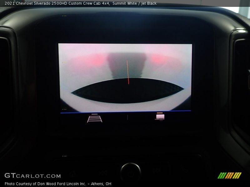 Summit White / Jet Black 2021 Chevrolet Silverado 2500HD Custom Crew Cab 4x4