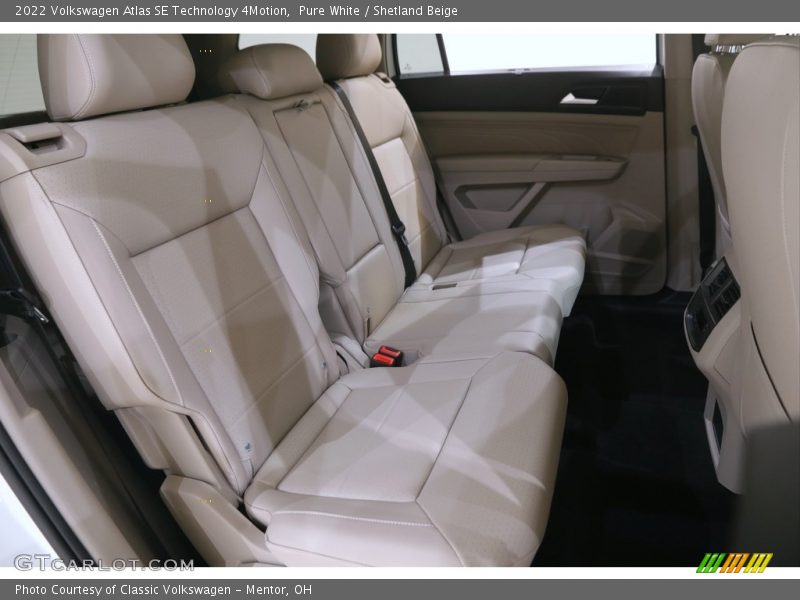 Rear Seat of 2022 Atlas SE Technology 4Motion