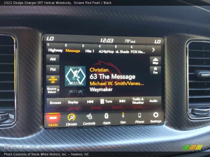 Audio System of 2022 Charger SRT Hellcat Widebody