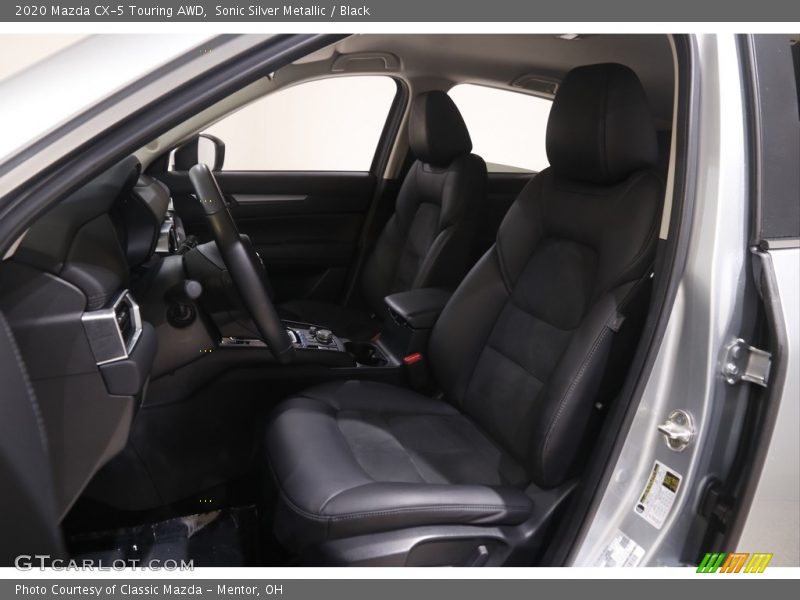 Sonic Silver Metallic / Black 2020 Mazda CX-5 Touring AWD