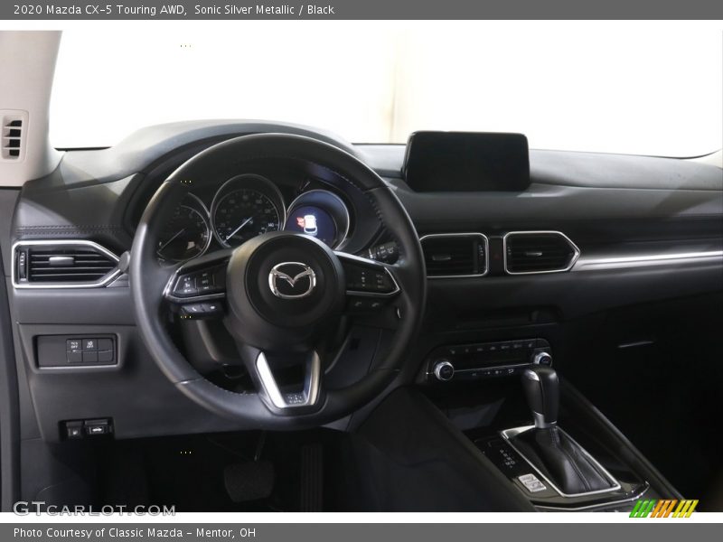 Sonic Silver Metallic / Black 2020 Mazda CX-5 Touring AWD