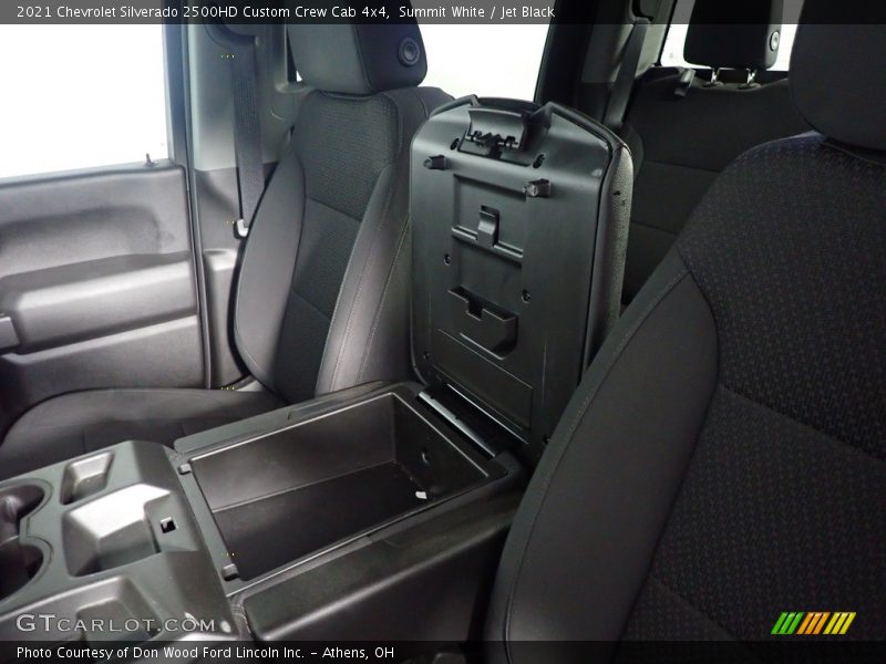 Summit White / Jet Black 2021 Chevrolet Silverado 2500HD Custom Crew Cab 4x4