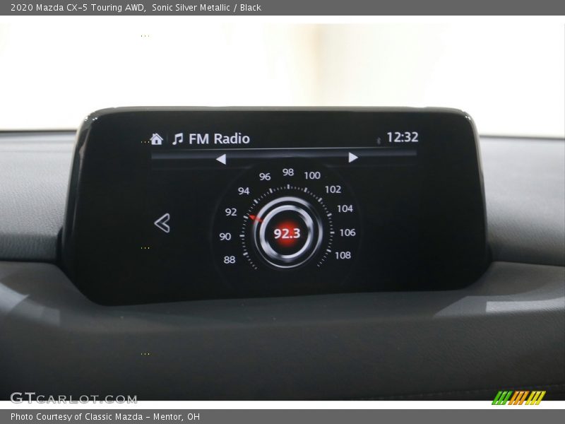 Sonic Silver Metallic / Black 2020 Mazda CX-5 Touring AWD