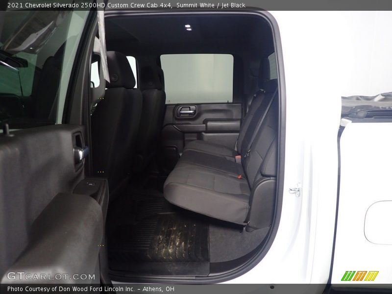 Summit White / Jet Black 2021 Chevrolet Silverado 2500HD Custom Crew Cab 4x4