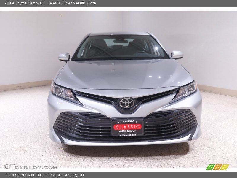 Celestial Silver Metallic / Ash 2019 Toyota Camry LE