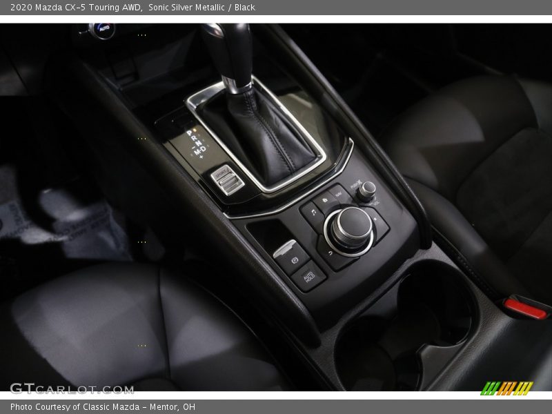 Sonic Silver Metallic / Black 2020 Mazda CX-5 Touring AWD