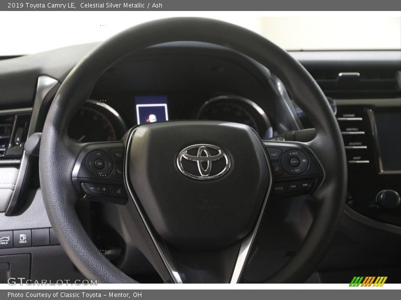 Celestial Silver Metallic / Ash 2019 Toyota Camry LE