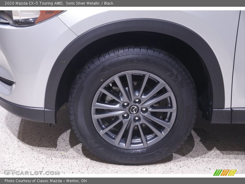 Sonic Silver Metallic / Black 2020 Mazda CX-5 Touring AWD