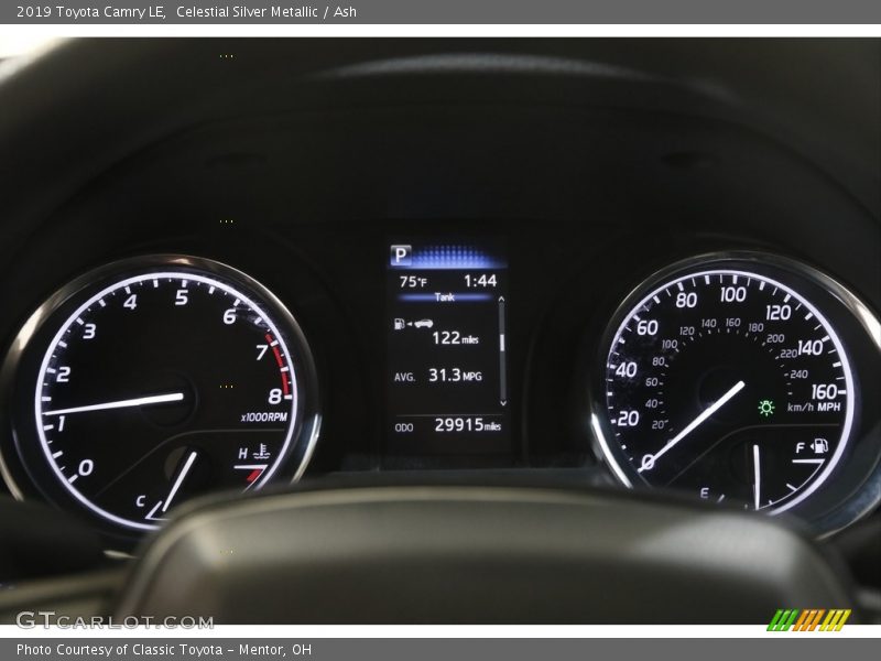 Celestial Silver Metallic / Ash 2019 Toyota Camry LE