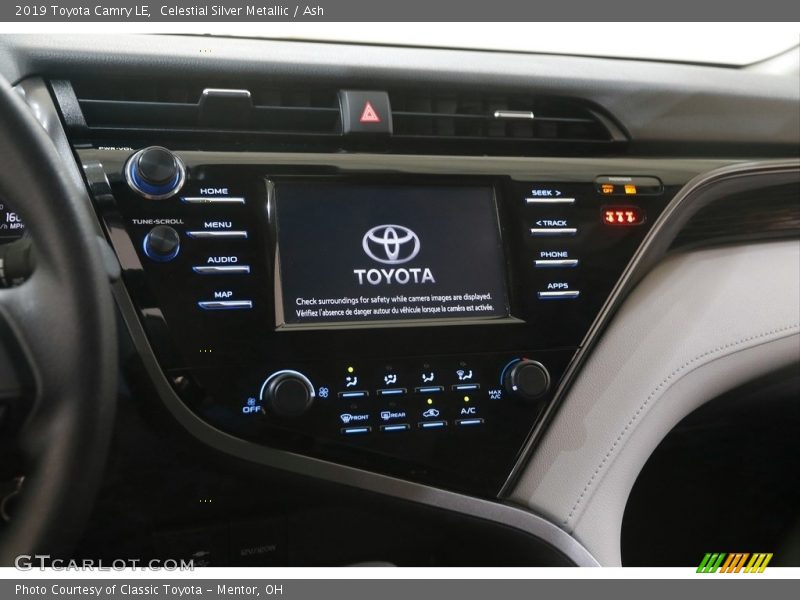 Celestial Silver Metallic / Ash 2019 Toyota Camry LE