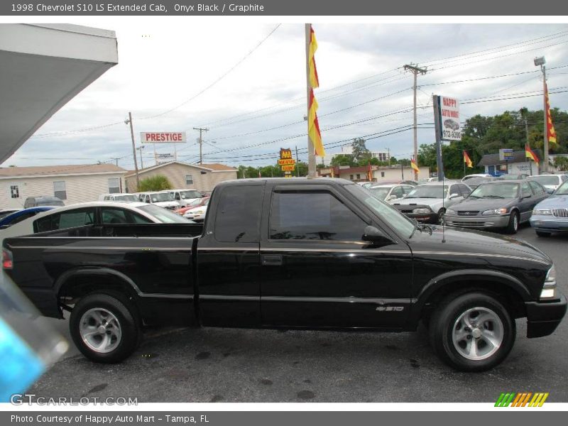 Onyx Black / Graphite 1998 Chevrolet S10 LS Extended Cab