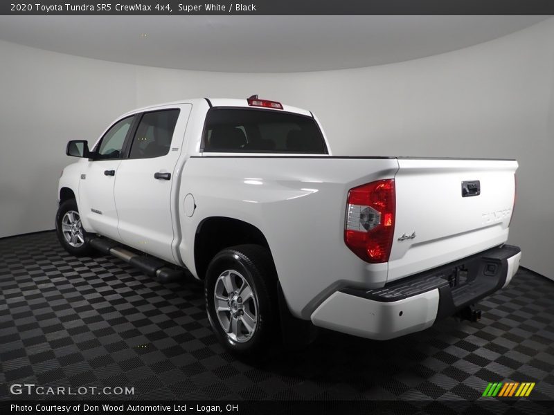 Super White / Black 2020 Toyota Tundra SR5 CrewMax 4x4
