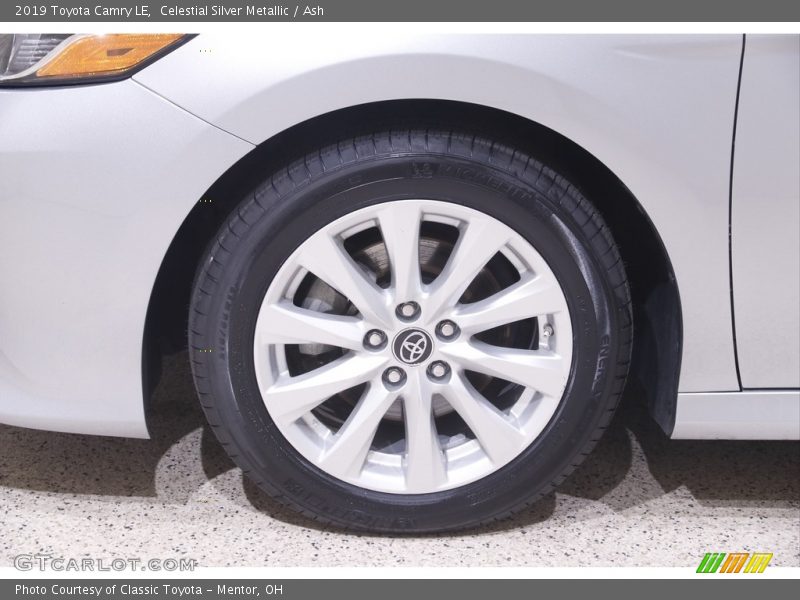 Celestial Silver Metallic / Ash 2019 Toyota Camry LE