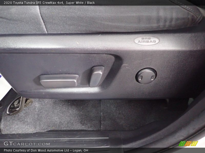Super White / Black 2020 Toyota Tundra SR5 CrewMax 4x4