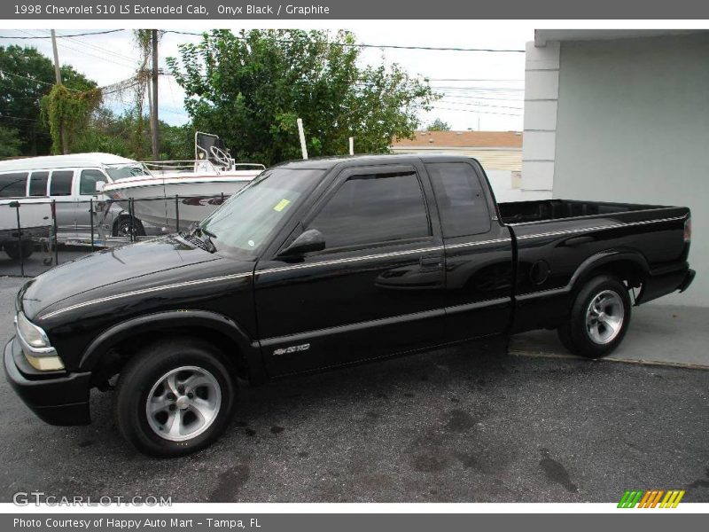 Onyx Black / Graphite 1998 Chevrolet S10 LS Extended Cab