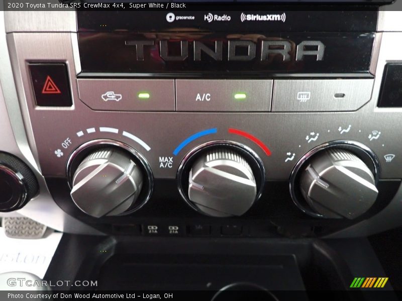 Super White / Black 2020 Toyota Tundra SR5 CrewMax 4x4