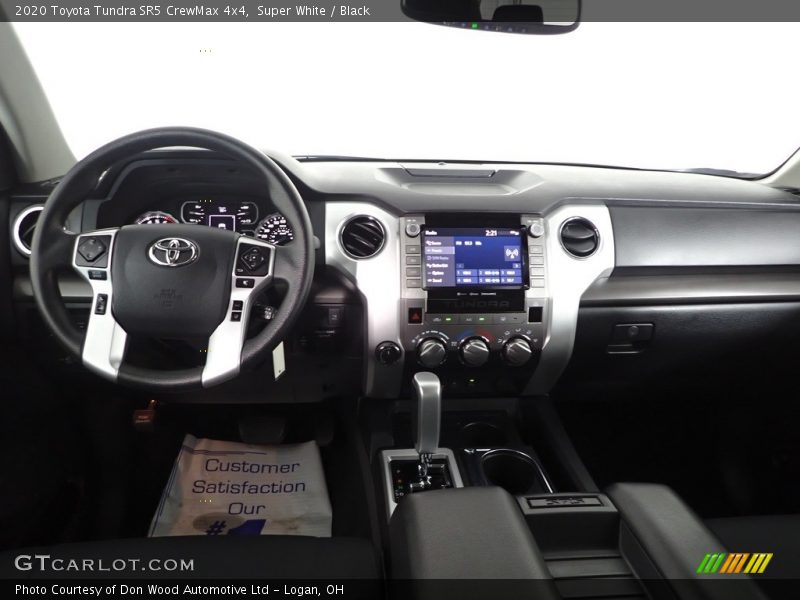 Super White / Black 2020 Toyota Tundra SR5 CrewMax 4x4