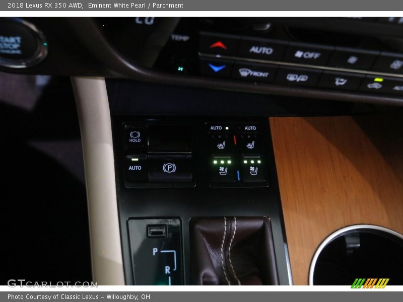 Eminent White Pearl / Parchment 2018 Lexus RX 350 AWD
