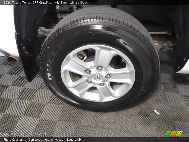 Super White / Black 2020 Toyota Tundra SR5 CrewMax 4x4