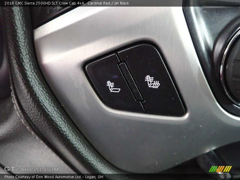 Cardinal Red / Jet Black 2016 GMC Sierra 2500HD SLT Crew Cab 4x4