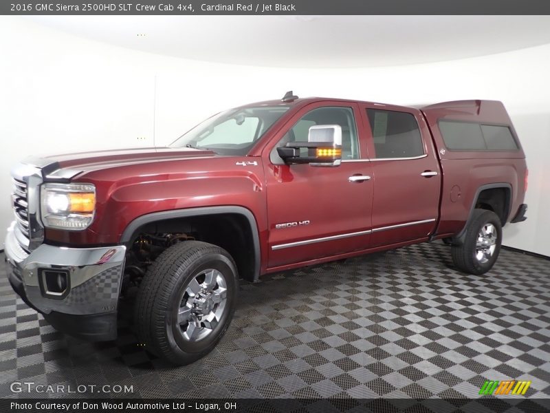 Cardinal Red / Jet Black 2016 GMC Sierra 2500HD SLT Crew Cab 4x4