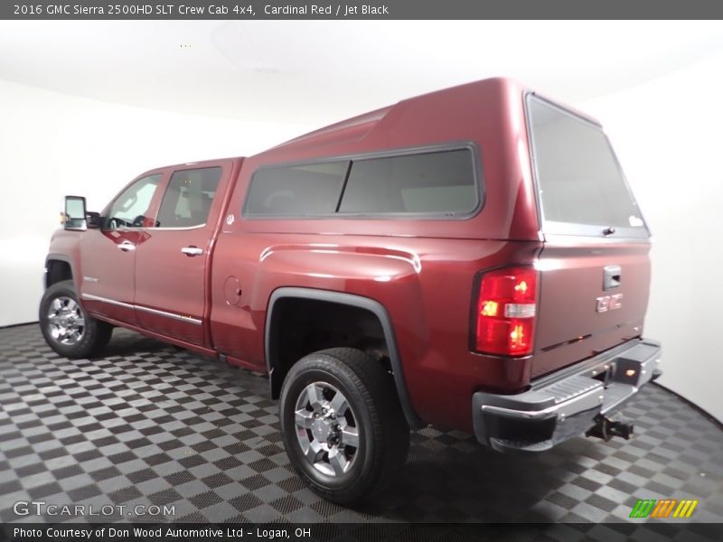Cardinal Red / Jet Black 2016 GMC Sierra 2500HD SLT Crew Cab 4x4