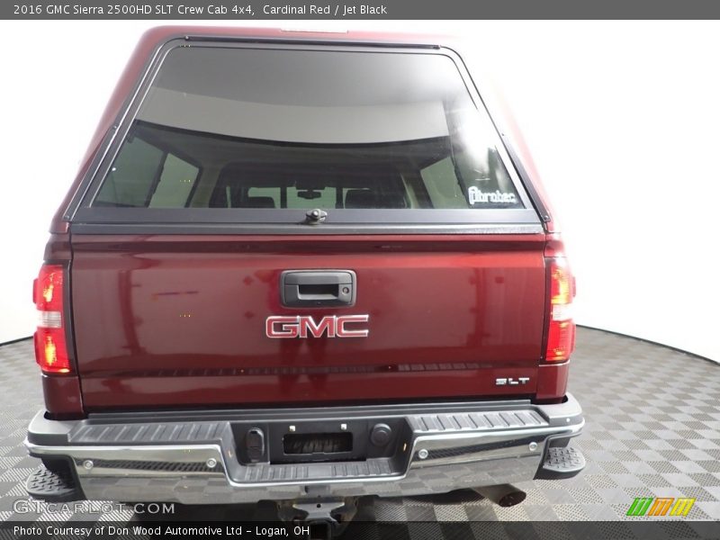 Cardinal Red / Jet Black 2016 GMC Sierra 2500HD SLT Crew Cab 4x4