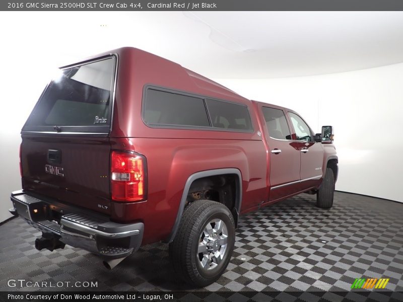 Cardinal Red / Jet Black 2016 GMC Sierra 2500HD SLT Crew Cab 4x4