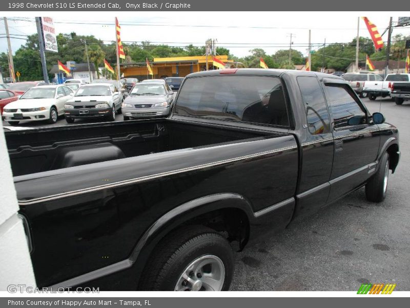 Onyx Black / Graphite 1998 Chevrolet S10 LS Extended Cab