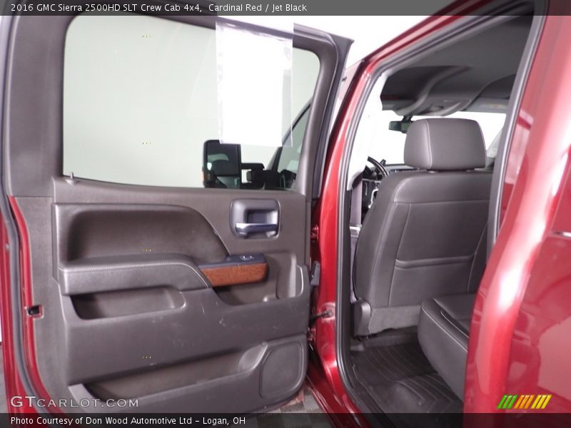 Cardinal Red / Jet Black 2016 GMC Sierra 2500HD SLT Crew Cab 4x4
