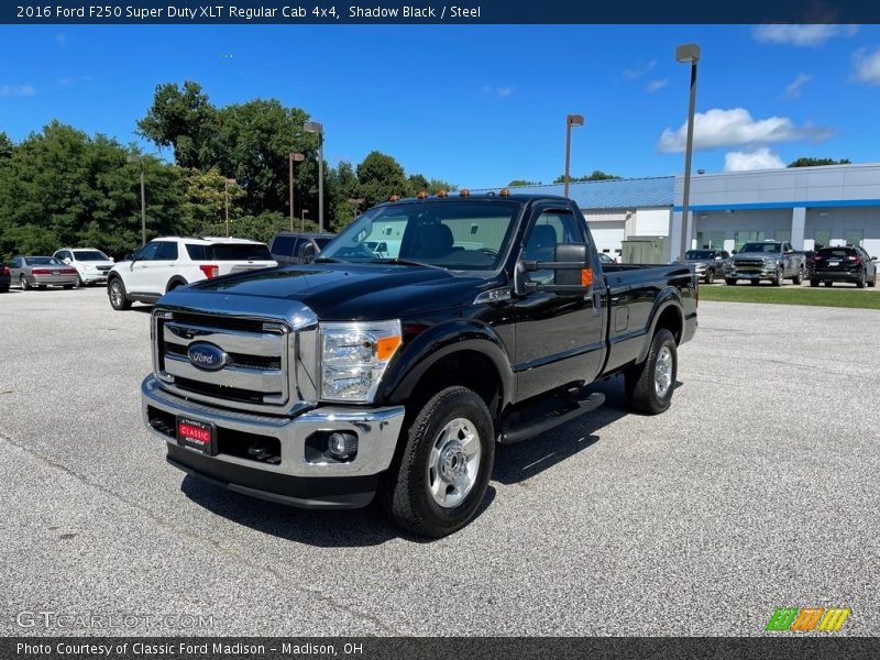 Shadow Black / Steel 2016 Ford F250 Super Duty XLT Regular Cab 4x4