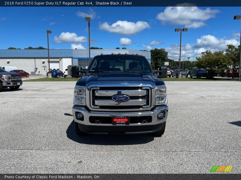 Shadow Black / Steel 2016 Ford F250 Super Duty XLT Regular Cab 4x4