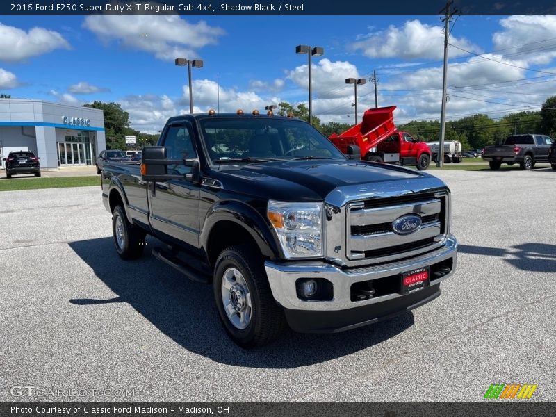 Shadow Black / Steel 2016 Ford F250 Super Duty XLT Regular Cab 4x4