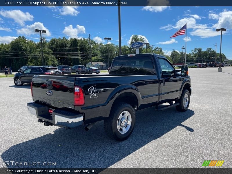 Shadow Black / Steel 2016 Ford F250 Super Duty XLT Regular Cab 4x4