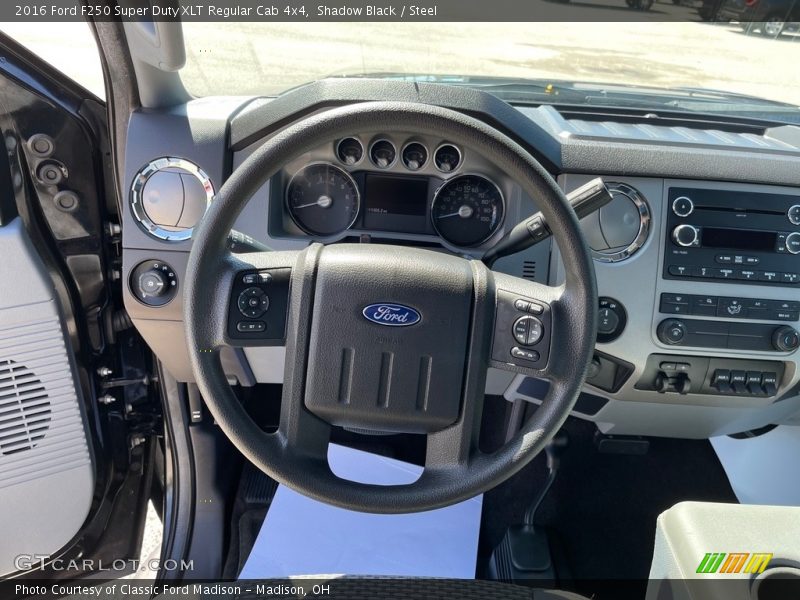  2016 F250 Super Duty XLT Regular Cab 4x4 Steering Wheel
